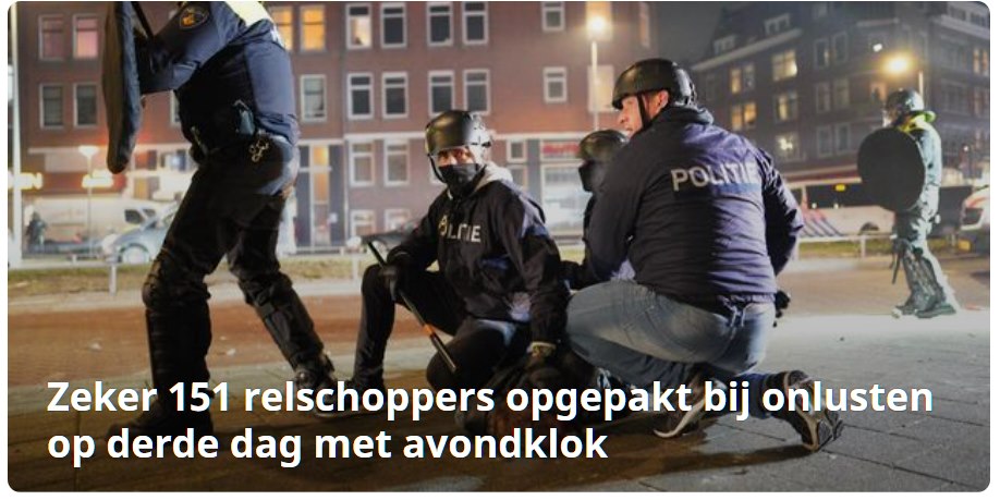 Goedemorgen Nederland. Het is druk geweest afgelopen nacht?